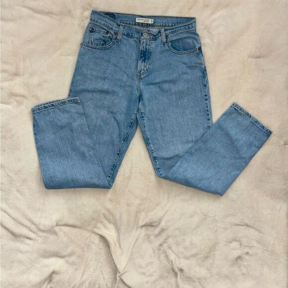 Levis 550 Relaxed Tapered Jeans 8 Short - Picture 3 of 6